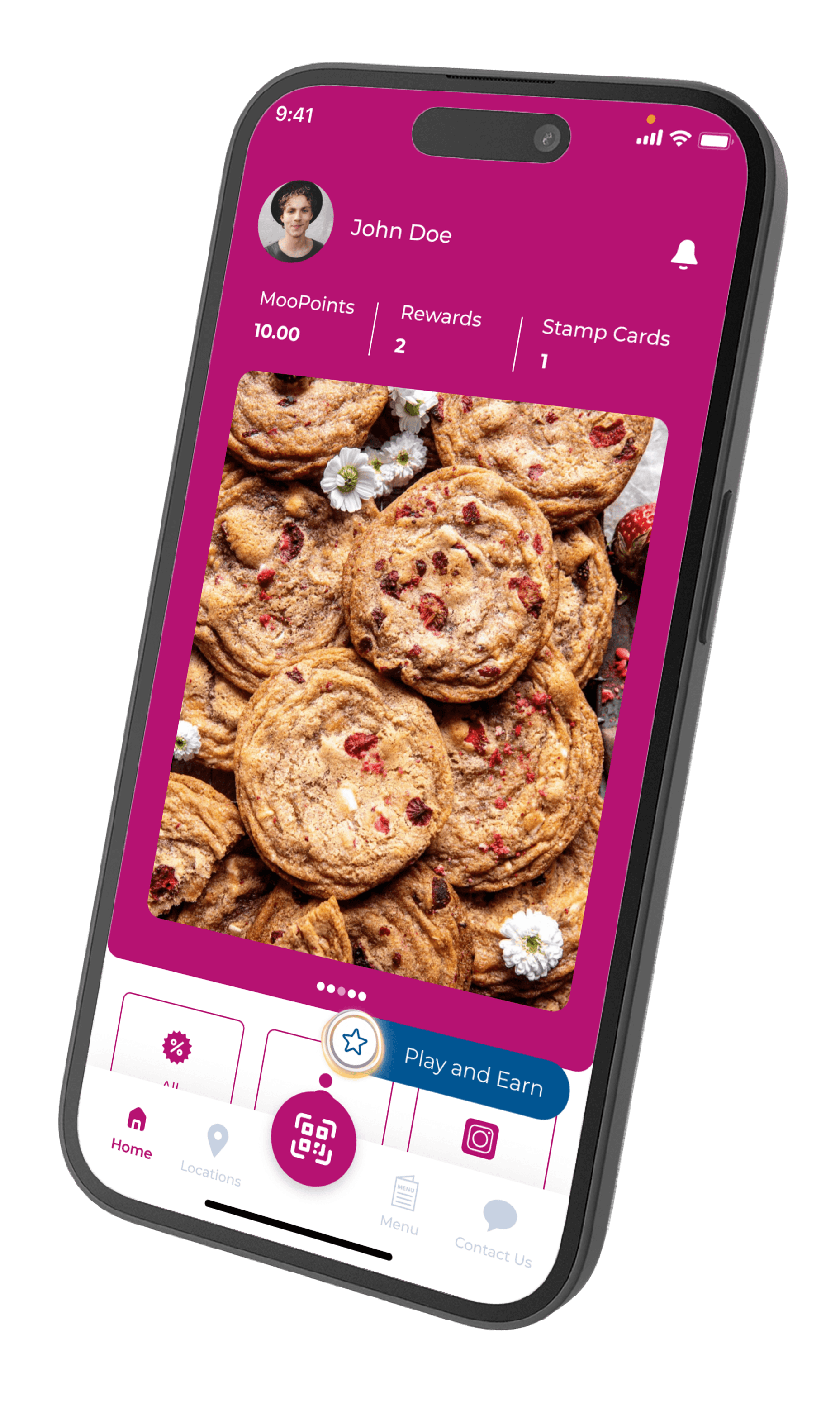 Letstamp whitelabel application homepage
