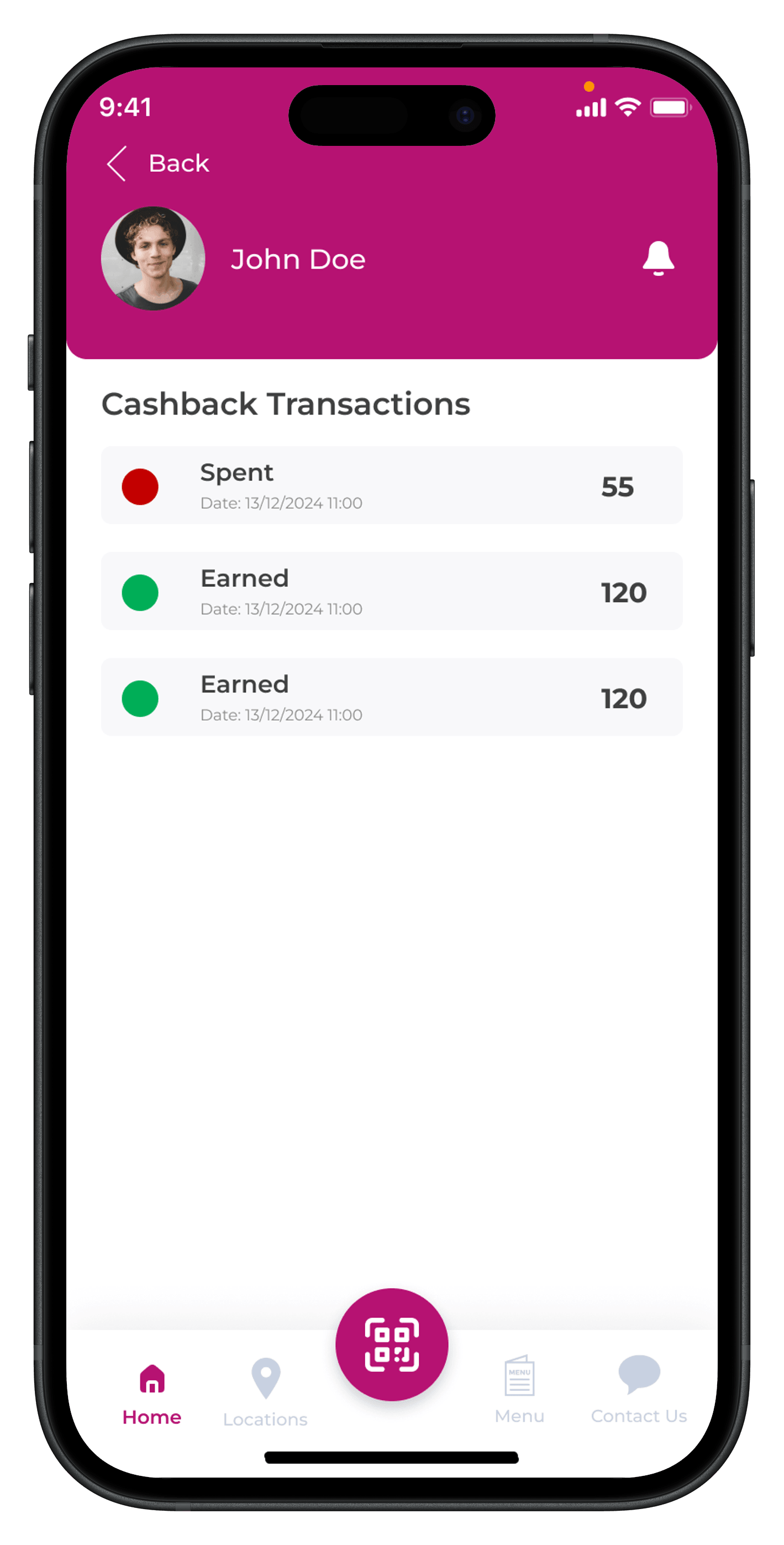 Letstamp cashback page