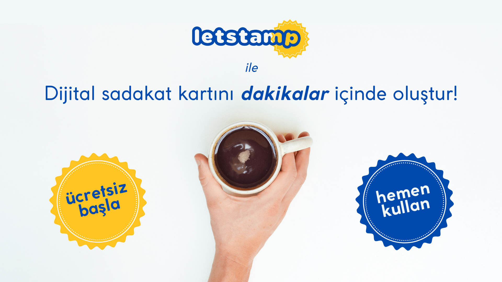 Sadakat kartını dakikalar içinde oluştur!