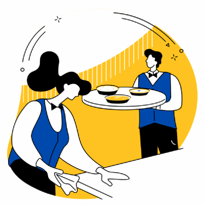 Verwendung von Treuekarten in Restaurants