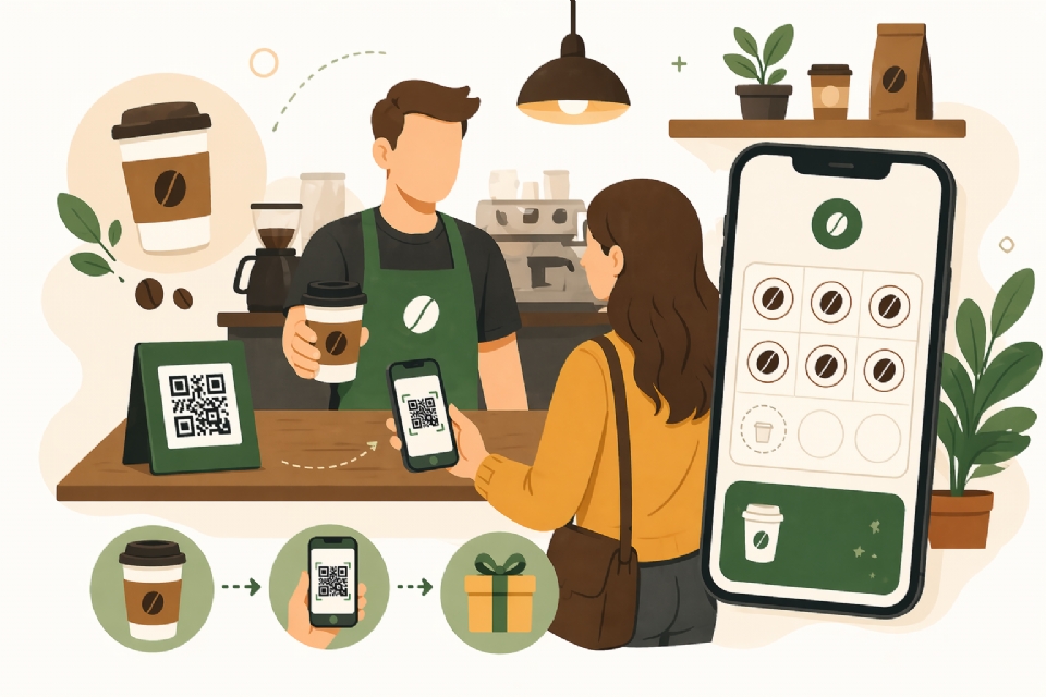 Letstamp coffee stamp card campaign image