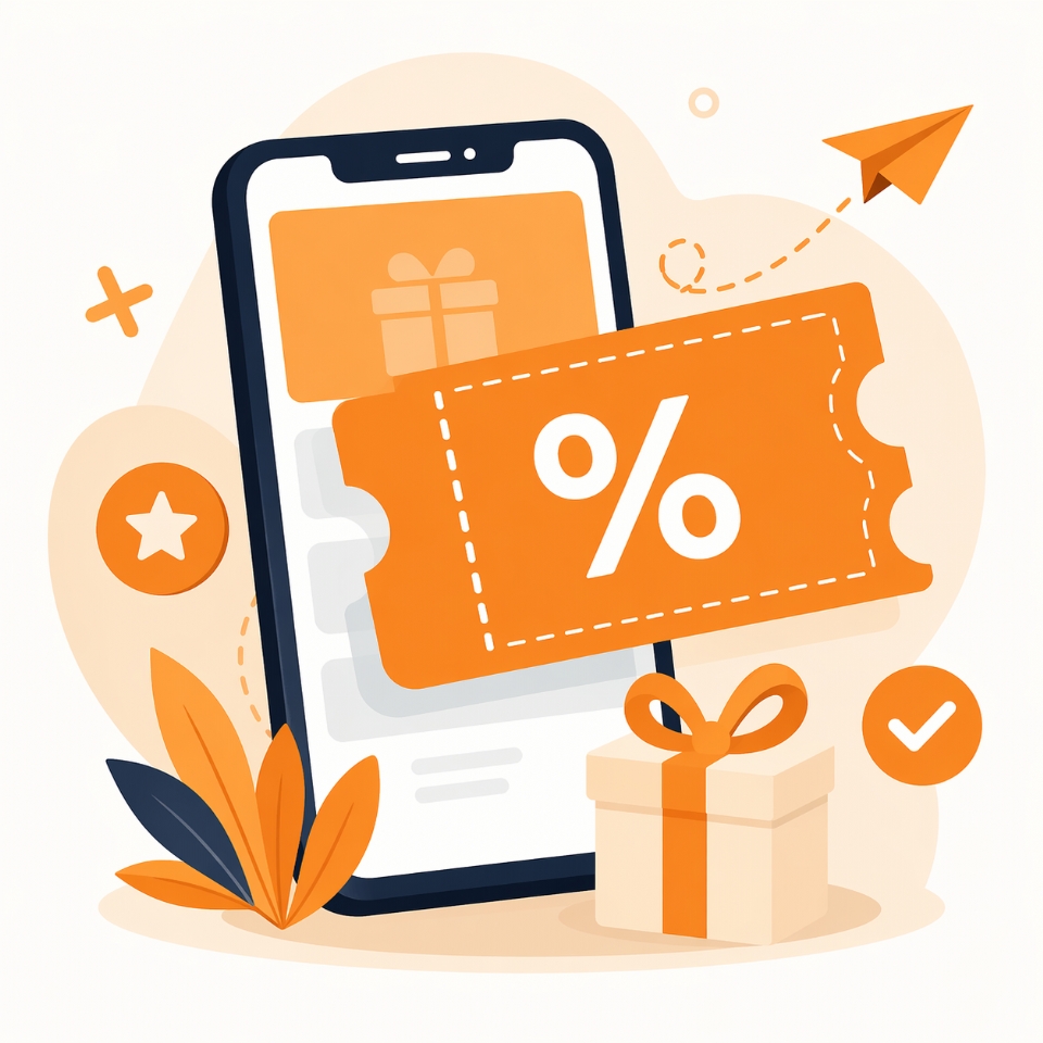 Letstamp coupon campaign screen