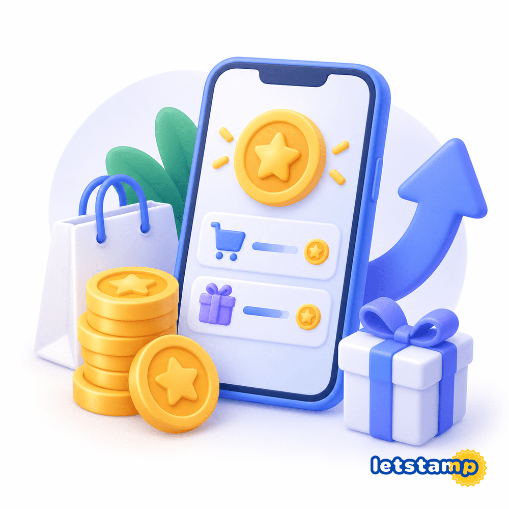 Letstamp reward points transaction history