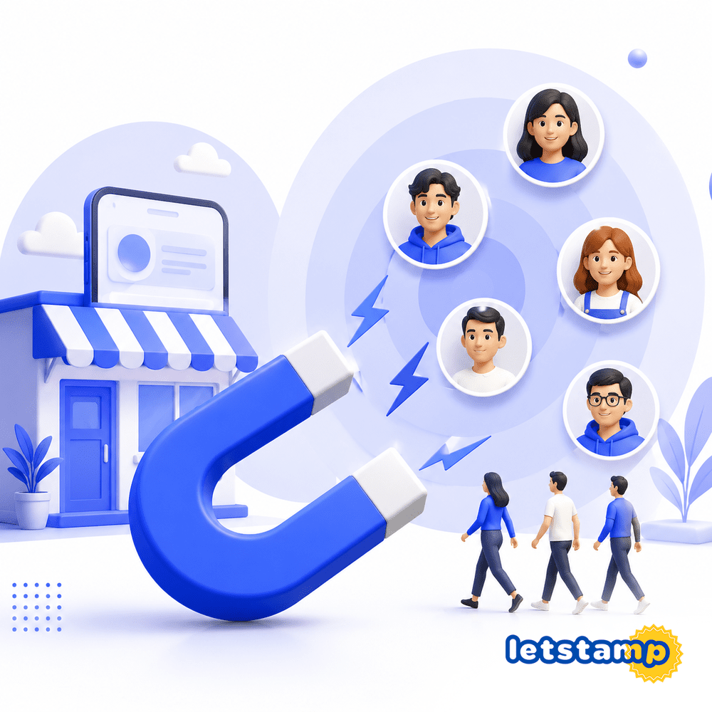 New customer loyalty campaigns created with Letstamp