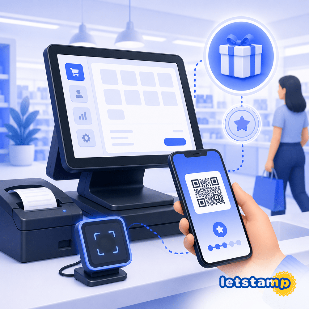POS integration for customer loyalty campaigns with Letstamp